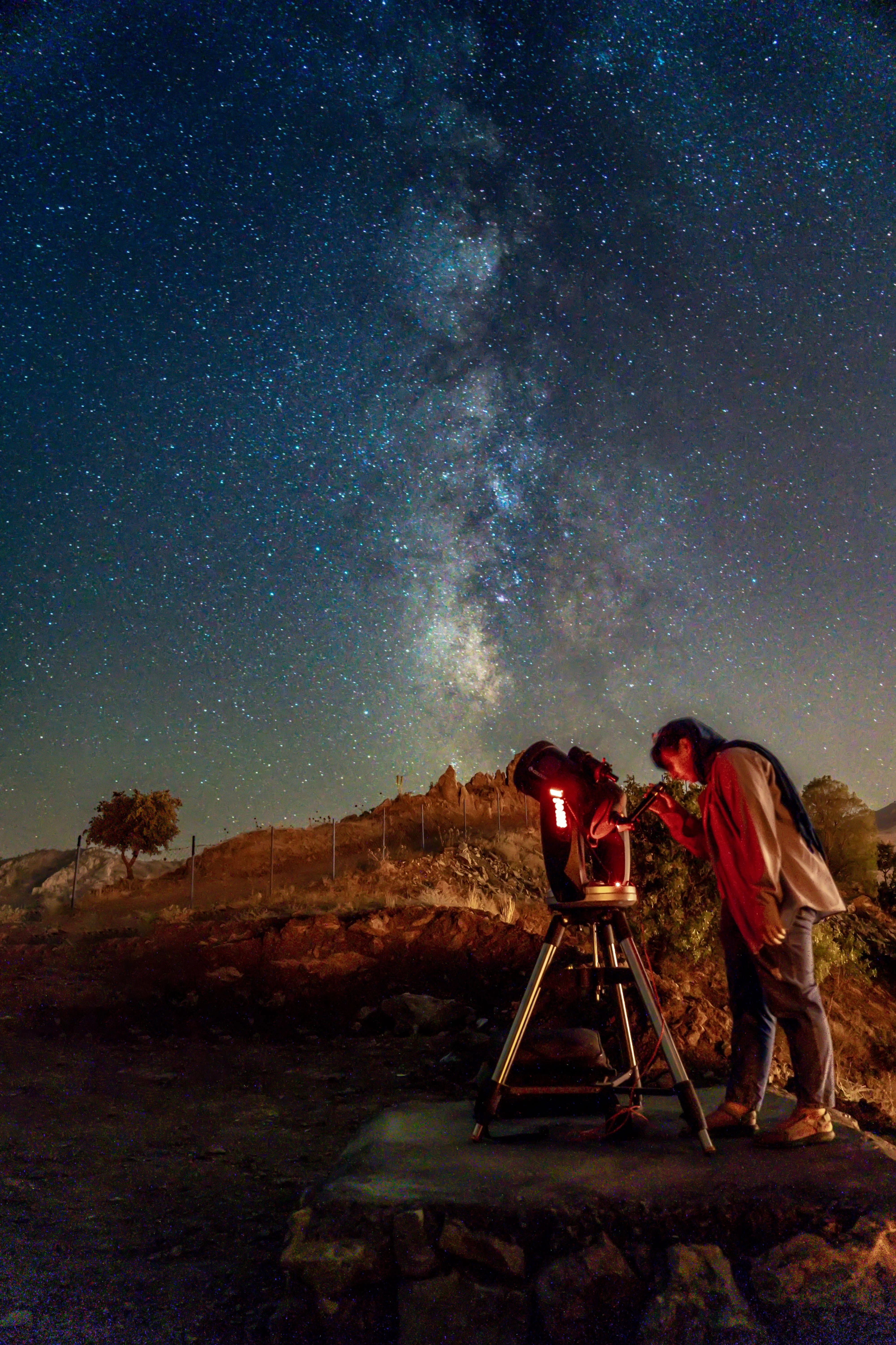 Observación de estrellas