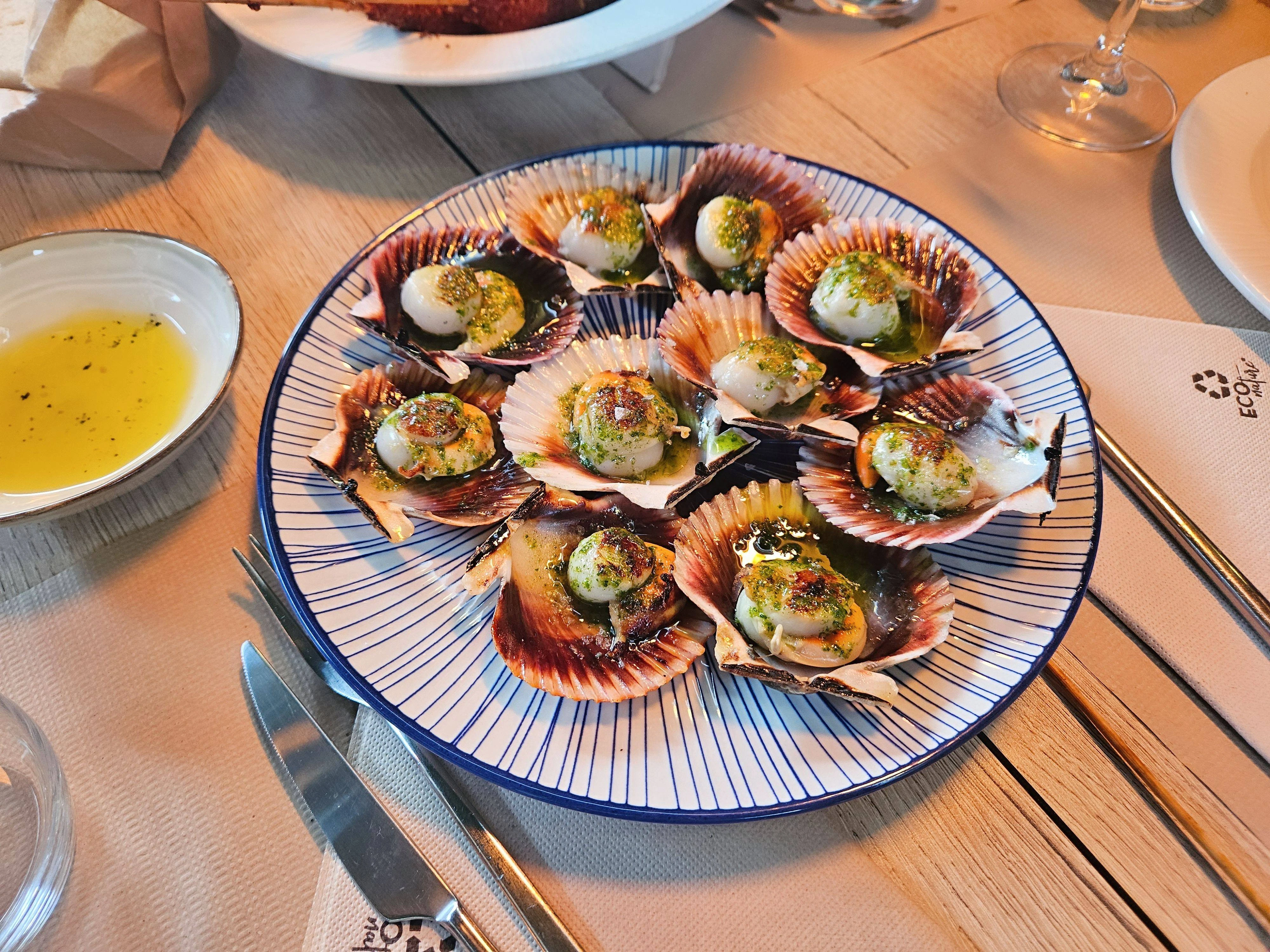 Plato del restaurante